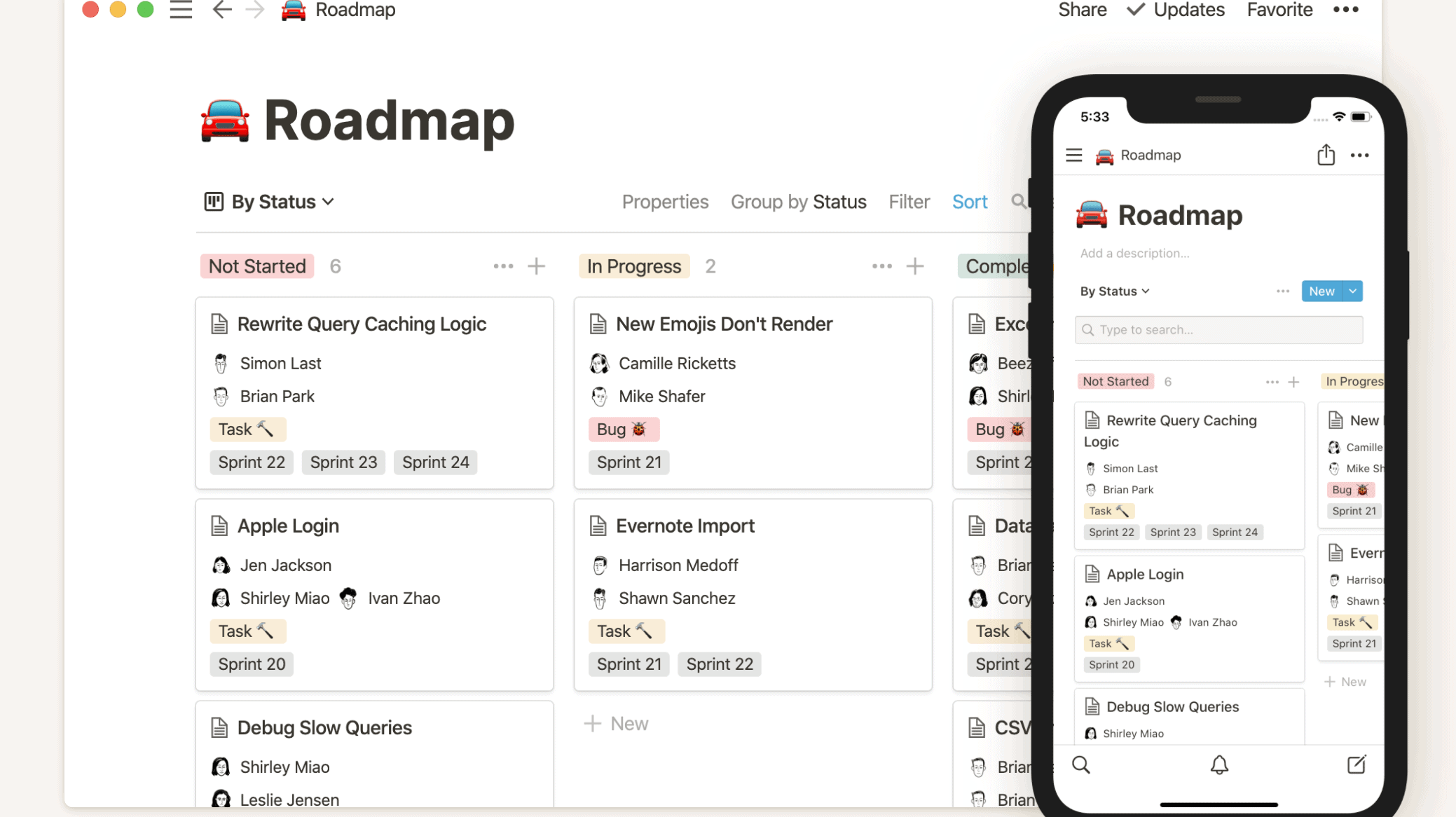 marketing workflow software notion